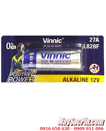 Pin 12v Pin A27 _Pin Vinnic A27; Pin Remote điều khiển 12V Vinnic 27A, L828F, 27AE, MN27 (Vỉ giấy)